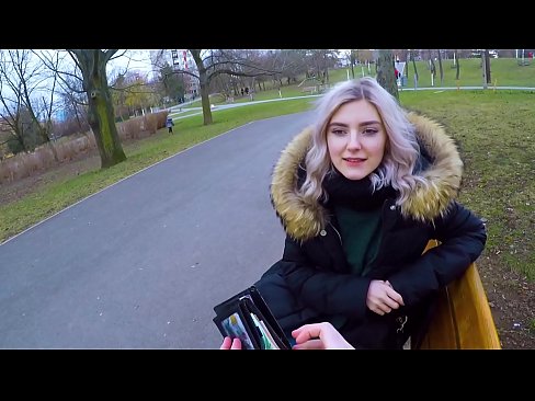 ❤️ Ji bo drav daqurtandina germa xerîbek - blowjob li parkê ji hêla Eva Elfie ve ❤ Pornoya rûsî li me ❤